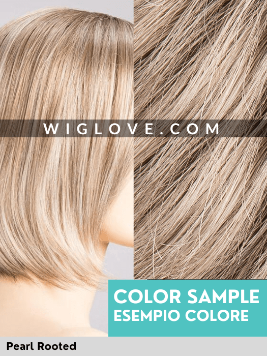 ROMANCE DELUXE - 100% fatta a mano, attaccatura naturale, riga libera - Wig Love - Parrucca SinteticaPearl Rooted
