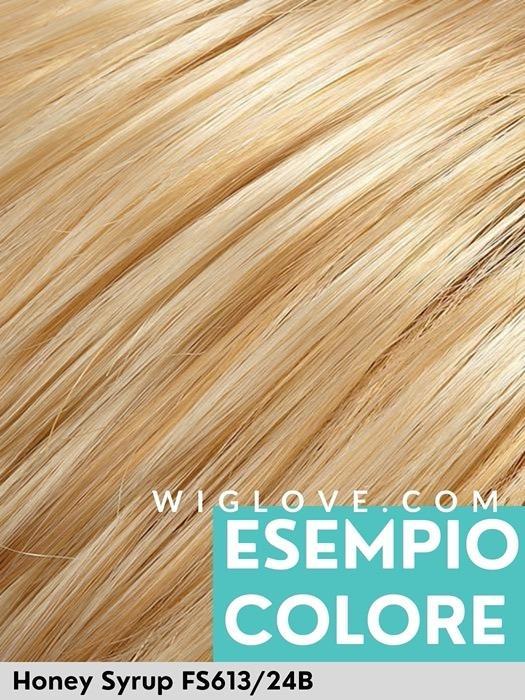 Jon Renau in Honey Syrup FS613/24B. Synthetic wig, parrucca sintetica di altissima qualità.