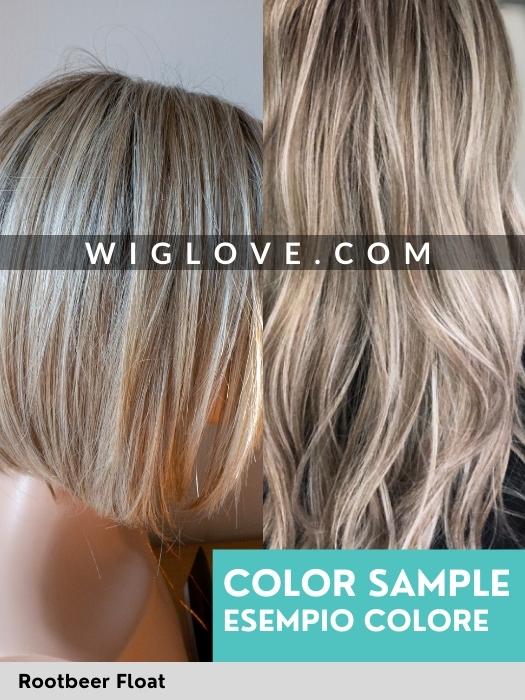 SPICE GIRL - riga sinistra, attaccatura naturale - Wig Love - Parrucca SinteticaBritish Milktea