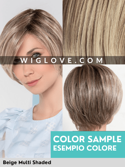 STELLA MONO PART - attaccatura naturale, riga sinistra - Wig Love - Parrucca SinteticaBahama Beige Shaded
