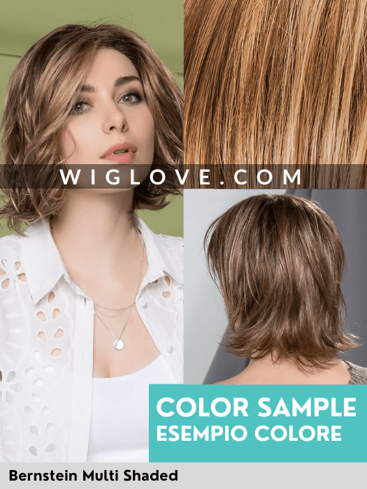 STELLA MONO PART - attaccatura naturale, riga sinistra - Wig Love - Parrucca SinteticaBernstein Multi Shaded