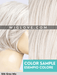 STELLA MONO PART - attaccatura naturale, riga sinistra - Wig Love - Parrucca SinteticaSilk Grey Mix