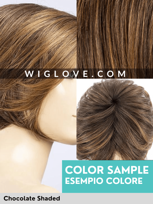 STELLA MONO PART I Pronta Consegna 24/48 ore - Wig Love - Parrucca SinteticaDark Brown Mix