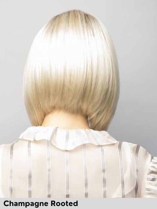 Taylor di Noriko parrucca sintetica liscia colore Champagne R per perdita di capelli dovuta ad alopecia o tumore