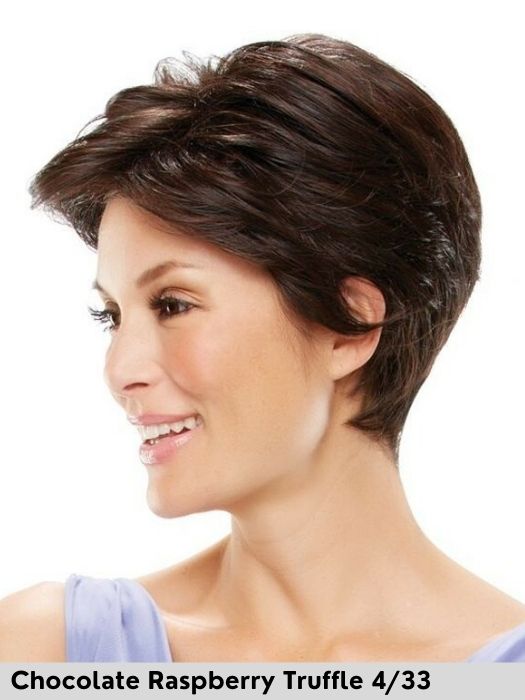 VANESSA - attaccatura naturale - Wig Love - Parrucca SinteticaChocolate Raspberry Truffle