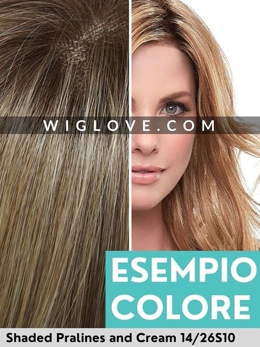 VANESSA - attaccatura naturale - Wig Love - Parrucca SinteticaShaded Pralines and Cream