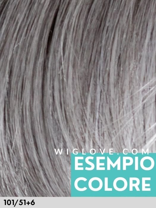 VISCONTI MODERN CUT MONO LACE - riga libera e attaccatura naturale - Wig Love - Parrucca Sintetica101/51+6