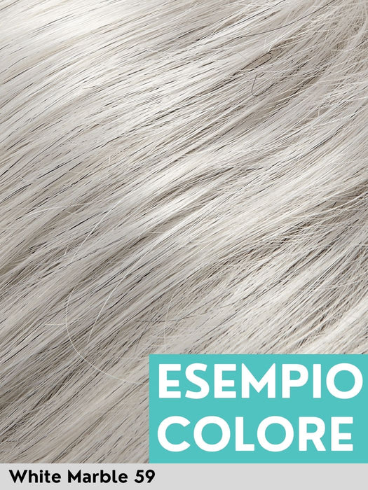 Jon Renau in White Marble 59. Synthetic wig, parrucca sintetica di altissima qualità.