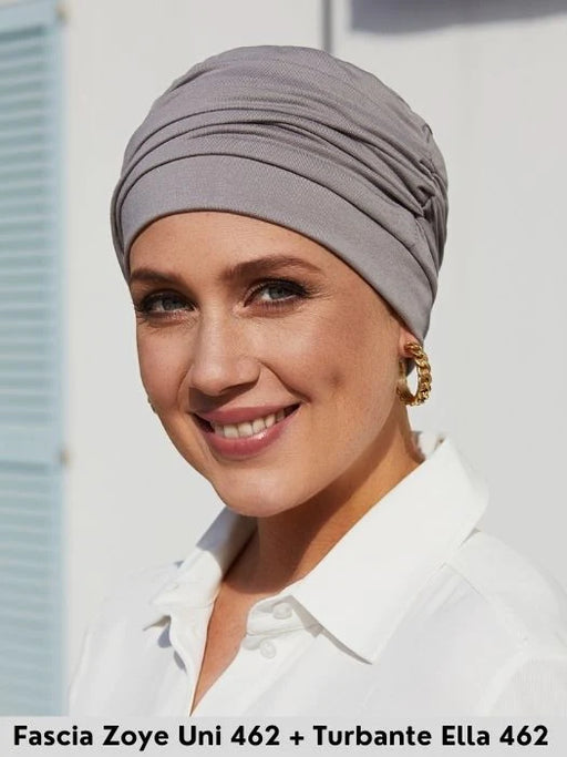 Modaworld Turbante Donna Cappello Pieghe Chemioterapia Fascia